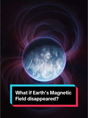 A post by @astrokobi on TikTok caption: What if Earth’s Magnetic Field disappeared? Also if you’re in the US, follow me somewhere else or you’ll never see me again!!! #space #science #STEMTok #astronomy #astrokobi 