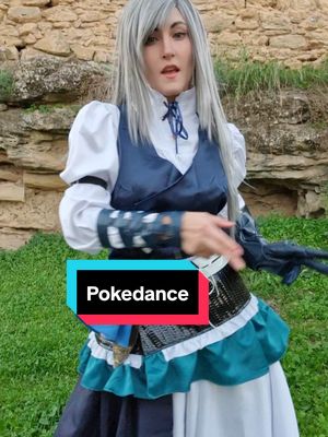 A post by @satsukicosplay on TikTok caption: Pokedance by Jill💖 Follow me on Instagram for more. #ファイナルファンタジー #ffxvi #ff16 #jillcosplay #jillwarrickcosplay #コスプレ 