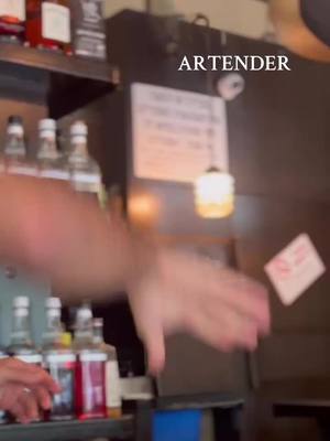 A post by @artendertlv on TikTok caption: Weird 🧞‍♂️ #Artender #ArtenderTLV #Bartender #flair #bartending #levelup #skills #FlairBartender 