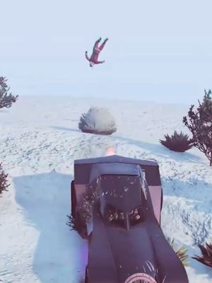 A post by @badvigilante on TikTok caption: Fake Santa #gta #gtav #gtaonline #gta5