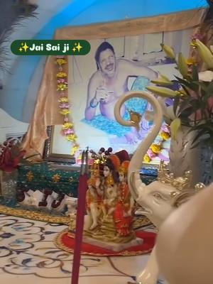 A post by @balwi786 on TikTok caption: Jai Sai ji Di Peyareo 🙏🏻🙏🏻🙏🏻✨✨✨✨🪷🪷#jaishivshankar #babamuradshahji #sailaddishahji #nakodardarbar #GSB💗 #balwi786 