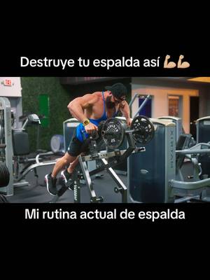 A post by @gymtopzworkouts on TikTok caption: Mi rutina actual de espalda #workout #rutinafitness #gym #rutina #entrenamiento #espaldaworkout #espalda #emilioborn #gymtopz @EmilioBorn 