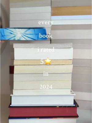 A post by @whatbritreads on TikTok caption: the books i loved in 2024 to add to your 2025 tbr 📚 spot any of your favourites? 👀❣️ five star books book recommendations literary fiction fantasy booktok