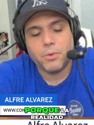 A post by @conlasbasesllenas on TikTok caption: Alfre Alvarez responde a un fan que tildo de racista a la BBWAA por no poner a Alex Rodriguez en el Hall of Fame