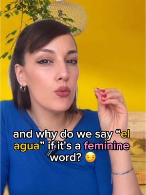 A post by @spanish.with.vicky on TikTok caption: When you ask a native Spanish people something related to the Spanish languages they will make you more confused. 😰Remember: Native speakers are not supposed why they speak like they do. 😊 . Always ask your teacher! And if you want me to be your teacher, sign up now for my courses. In the link in my bio 🤗❤️🇪🇸 . . #learnspanish #spanishteacher #spanishclasses #spanishlessons #spanishgrammar #spanishstudents #studyspanish #spain #spanishlanguage 