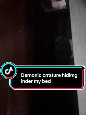 A post by @lante_scary_lives on TikTok caption: #onthisday demon hiding under my bed #scary #spooky #horror #foryouu #spooky #scarytiktoks #creepy #demon #scarytiktok #horrortok 