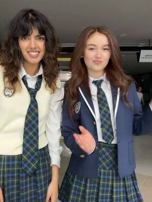 A post by @sashabhasin on TikTok caption: I love my chaos queeeeeen @anna cathcart #xokitty #xokittynetflix 