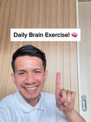 A post by @physicaltherapysession on TikTok caption: Daily Brain Exercise!!  #trendingvideo #physicaltherapy 