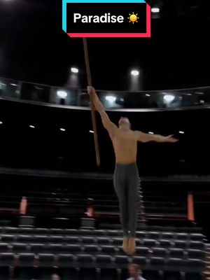 A post by @cirquedusoleil on TikTok caption: Living the dream 💭 @Saulo Sarmiento #DrawntoLife