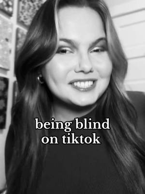 A post by @natashac44 on TikTok caption: natashacaudill on IG, FB, YT, and Snap. Thanks for changing my life @TikTok 🥰 #Achromatopsia #Colorblind #Blindness #Accessibility #Makeup #TikTokBan #FYP #ForYou 