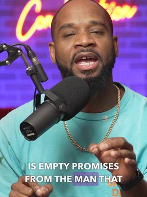 A post by @acemetaphor on TikTok caption: You deserve more than those “empty” promises from a man… 