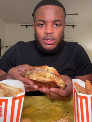 A post by @1lavell111 on TikTok caption: Whataburger Patty Melt  #fory #pattymelt #whataburger #fy #mukbang #f #fye 