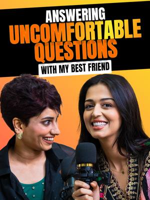 A post by @jumana on TikTok caption: What makes a true friendship? 💕 Nemo and I get real about the ups, downs, and everything in between. Watch the full video—link in bio! 🌟 #untoldwithjumana #FriendshipGoals #Podcast