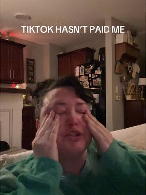 A post by @molly.rutter on TikTok caption: Sharing my experience in case other creators are going through the same thing. TikTok hasn’t sent my paycheck from the creator fund yet (almost two days late), and I’m hoping this brings attention to the issue. My therapist said it’s okay to ask for help even though it feels uncomfortable, so I’m sharing my payment info in bio in case anyone wants to support me while I figure this out ❤️ grateful for this community always! 