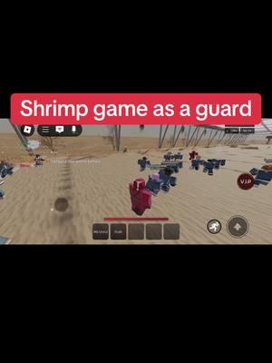 A post by @timbabruh on TikTok caption: Sorry for not uploading for a while. Here ya go #squidgame #roblox #shrimpgame 