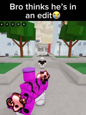 A post by @maybepurpleguy on TikTok caption: This is NOT gojo vs sukuna😭 #roblox #jujutsushenanigans #foryoupage #foryou #maybepurpleguy 