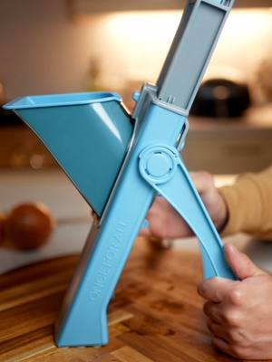 A post by @blatantreviews on TikTok caption: Best slicers for your kitchen? #review #foodreview #FoodTok #kitchen #cooking 