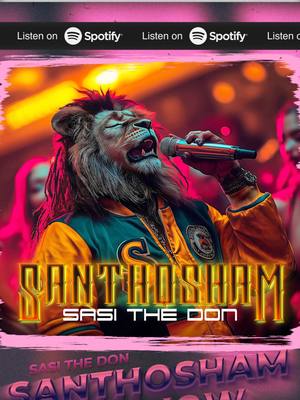 A post by @sonymusic_south on TikTok caption: NEW MUSIC ALERT! #SasiTheDon is spreading the #Santhosham with his latest drop! #Santhosham is OUT NOW in all steaming platforms! 