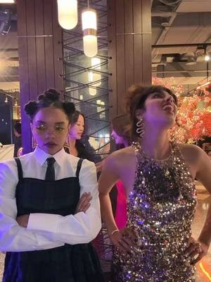 A post by @sashabhasin on TikTok caption: my whole heart is with these girls @regan aliyah @anna cathcart @Thisisgiakim ❤️❤️❤️