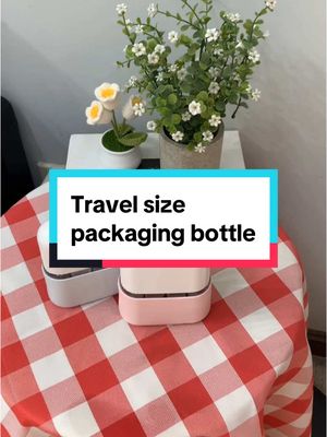 A post by @reword02 on TikTok caption: #bottle #travel #packaging #size 