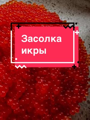 A post by @olga.omigo on TikTok caption: Самая вкусная икра.  На литр воды 2 ст ложки соли и 1 ст ложка сахара.  Даем закипеть.  Остужаем до такой температуры, чтоб была горячая, но рука терпела (55-60 градусов) В рассол опускаем ястыки и венчиком или рукой начинаем мешать, снимаю пленку.  Очищаем икринки и оставляем в рассоле на 30 мин.  Затем процеживаем, даем стечь рассолу и пересыпаем в контейнер.  Приятного аппетита. #рассол #икра #рецептсикрой 