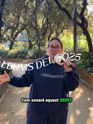 A post by @adolescents_cat on TikTok caption: Així sonarà aquest 2025🎧 Els àlbums més esperats!! #musica #albums #2025 #cantants #discs  @kindagalins