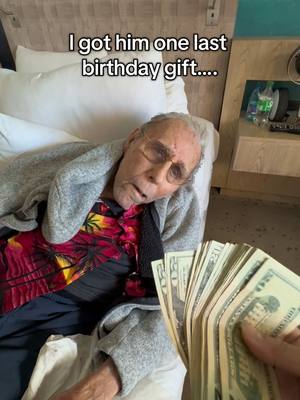 A post by @isaiahgarza on TikTok caption: I took my bestie to Hawaii for his 100th birthday 🥹❤️ Can we wish him a Happy birthday, Tiktok?! #wholesome #kindness 