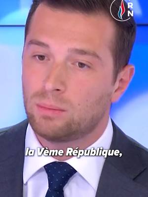 A post by @rnational_off on TikTok caption: Contrairement à la gauche, le RN respecte les institutions et les Français !