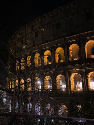 A post by @beautifulicious on TikTok caption: "As long as the Coliseum stands, Rome shall stand; when the Coliseum falls, Rome will fall; when Rome falls, the whole world will fall" #roma #colosseo 