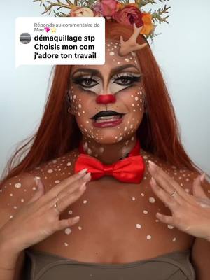 A post by @lisa.bpro on TikTok caption: Réponse à @Mae💖⭐ 🫡🤍 #makeup #demakeup #Love #beauty #rudolph #renne 