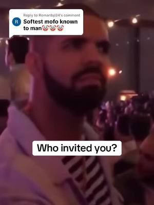 A post by @thebudgetballer on TikTok caption: Replying to @Romanbp24 Remember that time Drake tried to get into a party, and the guy at VIP hit him with a ‘Who invited you?’ Clout doesn’t always open every door! Give that dude a raise! #Humbled #Drake #EvenDrake