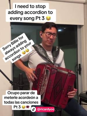 A post by @tiktoklatam on TikTok caption: No esperábamos que el acordeón nos pusiera tan sentimentales. 🥹 #acordeon #musica #fyp @ricardyoo