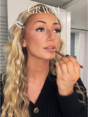 A post by @carleemorris2 on TikTok caption: Get ready with me to spend the day in Hilton Head island 🖤#grwm#MakeupRoutine