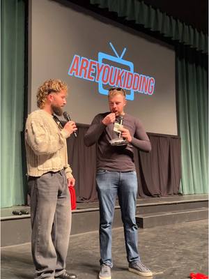 A post by @areyoukiddingtv on TikTok caption: Should we do this at your school? #comedy #funny #funnyvideos #fyp #foryou #viral #wow #lol 