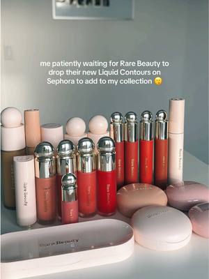 A post by @radpats on TikTok caption: Waiting 😗 @Rare Beauty @Selena Gomez  • #BeautyReview #rarebeauty #rarebeautymakeup #selenagomez #girlyaesthetic #skincaretiktok 