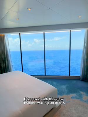 A post by @royalcaribbean on TikTok caption: Suite life on deck 😎 #UtopiaoftheSeas #bts #suitelife #suitetour #tour #cruise