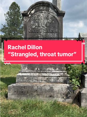 A post by @manicpixiemom on TikTok caption: Posting more cleanings with my TikTok family while we’re all still here 🫶 here’s Rachel, who died from a tumor on her throat that ultimately restricted her breathing. #manicpixiemom #gravetok #gravecleaning #taphophile 