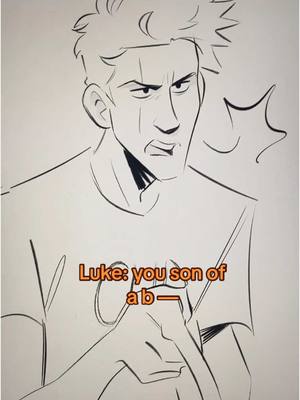 A post by @ace.of.artz on TikTok caption: Valid point! #percyjackson #pjo #lukecastellan #riordanverse #percyjacksonandtheolympians #fyp #pov #drawing #disney #digitalart #funny #artist #BookTok 