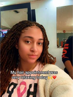 A post by @_jesswiththemess on TikTok caption: #CapCut my hairstylist did a beautiful passion twist 🥹❤️ #passiontwists #followers➕ #CapCut #viralvideo #liberiantiktok🇱🇷🇱🇷🇱🇷 