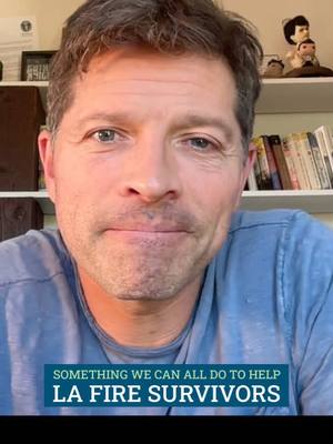 A post by @mishacollins on TikTok caption: Los Angeles, we’re with you. Here’s something we can all do to help:  bit.ly/RADisasterRecovery  LINK IN BIO #fyp #foryou #foryoupage #lafires #lafire #losangeles #losangelesfires @Random Acts 