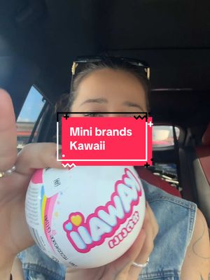 A post by @superjeva on TikTok caption: Mirennnn 🥹 #minibrands #kawaii