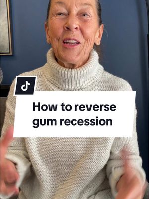 A post by @drelliephillips on TikTok caption: Replying to @Nash S How to reverse gum recession #gumrecession #gumrecessionsolution #reversegumrecession #teethtok 