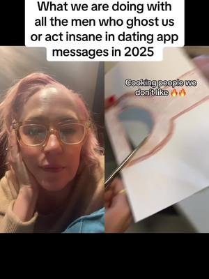 A post by @divorcecoachformoms on TikTok caption: #duet with @Angelina #cooking #divorcecoachformoms #datingafterdivorce #datingapps #single 