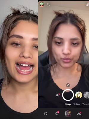 A post by @bunubloom on TikTok caption: I love @snapchat. if you aren’t in it, you are seriously missing outttt 😭 #snapchat #snapchatpartner #snap #shadesofashma #joinsnapchat 