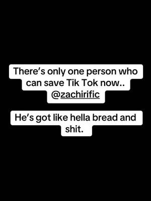 A post by @boiguru on TikTok caption: Everyone tag him. @zachirific #tiktokban #fyp #savetiktok 