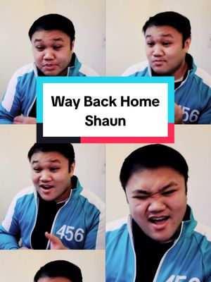 A post by @raniel.herco on TikTok caption: #WayBackHome #Shaun #웨이백홈 #숀 #SquidGame #Acapella #Harmony #歌ってみた #アカペラ #ハモリ 