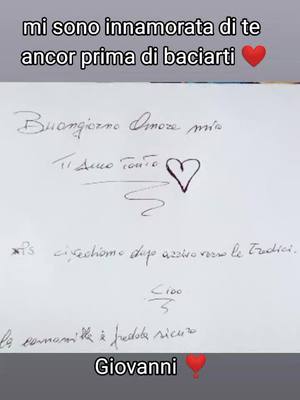 A post by @mary.silvio on TikTok caption: #amore #Love #mio #Giovanni #tiamo❤️ #foryoupage❤️❤️ #voliamoneixte✈🦁 #xteeeeeeeeeeee #tempoaltempo⏳ 