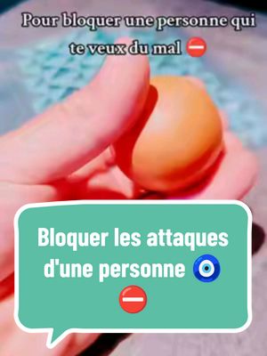 A post by @lessecretsdemerlin on TikTok caption: Bloque les attaques d'une personne qui te souhaite du mal ⛔🧿 #🧿 #protection #oeuf #mal #bouclier 