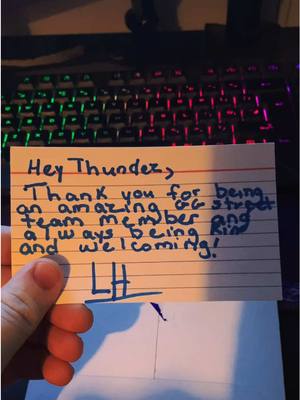 A post by @fortnitethunderz on TikTok caption: Thank you so much @Fortnite's Llama Hunter 🦙💜🫵 for the amazing gift 🤩 make sure to use code LLAMAHUNTER in the fortnite item shop 👍👑🧀 #fortnitethunderz #goodgamers #ggstreet #gaming #contentcreator #funny #llamahunter 