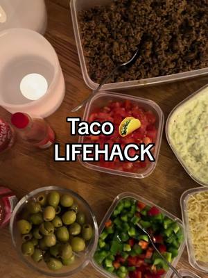 A post by @claradiefke on TikTok caption: Nej men lifesaver för tacosloverzz #tacos #LifeHack #fördig 